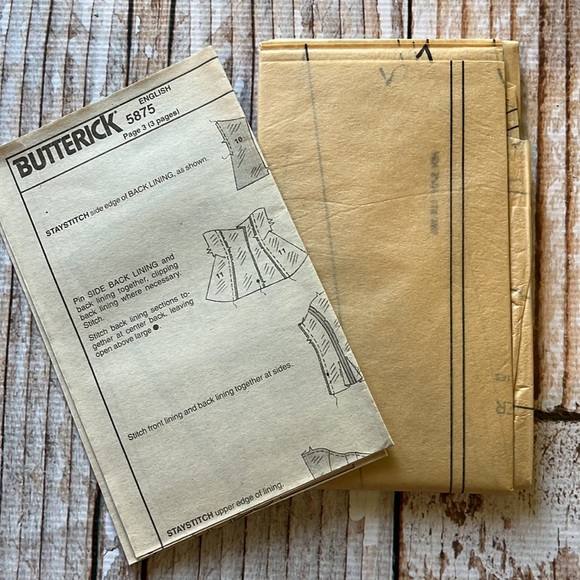 Evan-Picone Butterick Uncut Seeing Pattern - Picture 8 of 9